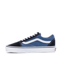Vans Old Skool navy blue skate shoe with white side stripe