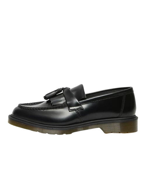 Dr. Martens Adrian black smooth leather tassel loafers