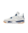 Nike SB x Air Jordan 4 sneaker in skate-ready cushioning and suede overlays