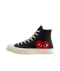 Converse CDG Chuck 70 high top sneaker with heart logo